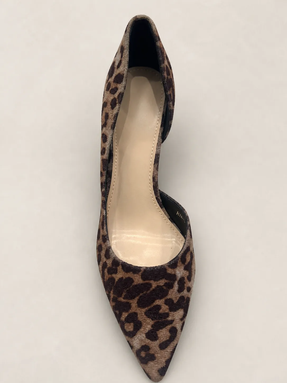 LEOPARD PRINT POINTED D ORSAY PUMPS PRODUCT163